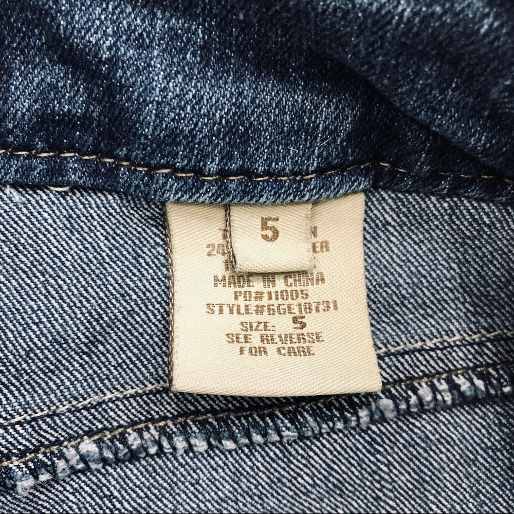 Paris Blues, Jean Shorts, Size 5 - Picture 7 of 14
